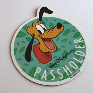 Disney Annual Passholder Pluto magnet
